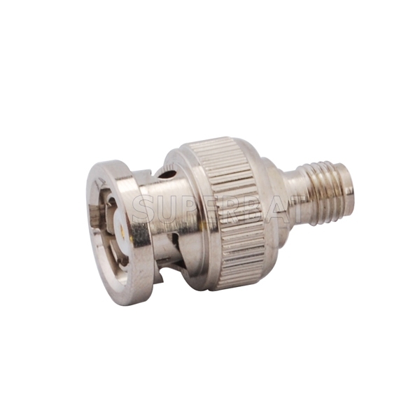 RP BNC Plug Female to RP SMA Jack Male Adapter Straight