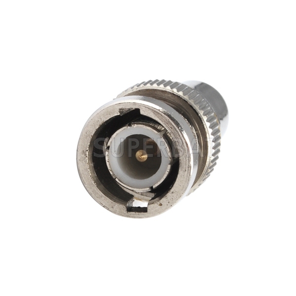 BNC Plug Male to TV Plug Male Adapter Straight