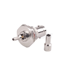BNC Jack Female Connector Straight Bulkhead With O-Ring Crimp RG179