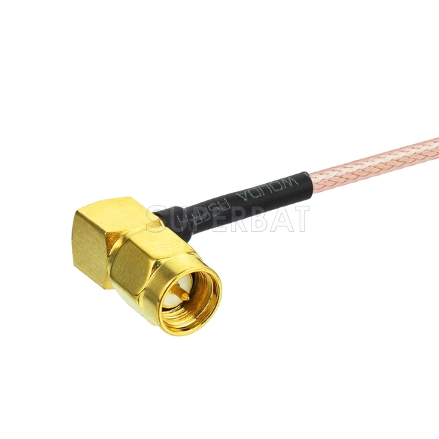 sma male right angle 3g antenna cable RF Wire Connectors Custom Cable Assembly for RG316
