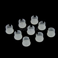 100PCS BNC Plastic Covers Dust Cap white for BNC Jack Female Connector