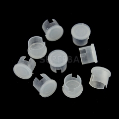 100PCS BNC Plastic Covers Dust Cap white for BNC Jack Female Connector