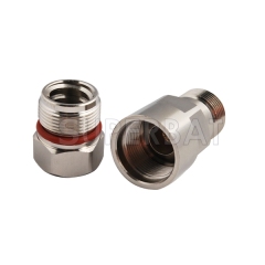 N Jack Female Connector Straight Clamp 1/2 inch Superflexible