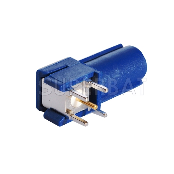 FAKRA C Plug Male PCB Right Angle Connector