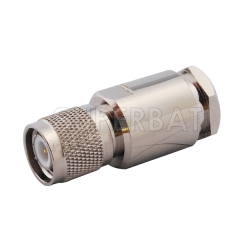 TNC Plug Male Connector Straight Clamp LMR-400