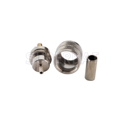 UHF rf connector Crimp Plug connector cable RG174 RG316 RG178 LMR100 for vhf uhf mobile repeater