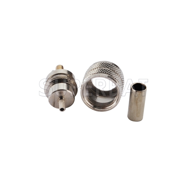 UHF rf connector Crimp Plug connector cable RG174 RG316 RG178 LMR100 for vhf uhf mobile repeater