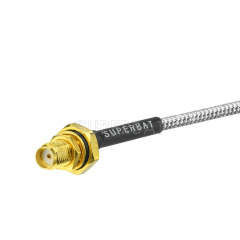 Custom RF Cable Assembly RG402 Coaxial Cable Assembly SMA Connector