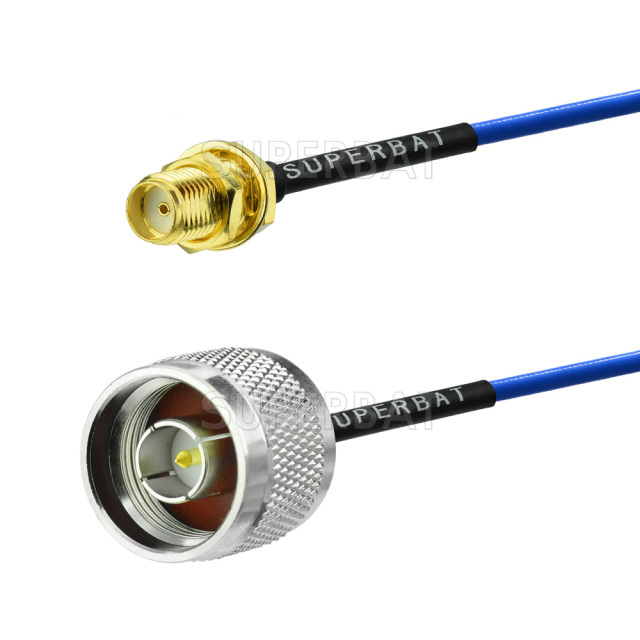 N Male To SMA Jack RF Jumper Cable With RG405 Jumper