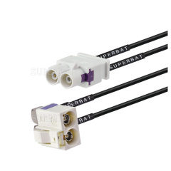 Diversity Radio Antenne Adapter Fakra B For Vw Skoda Rns510 Rcd510 Rns310 Rns315