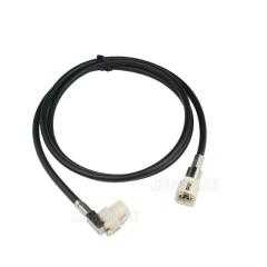 HSD Cable Assembly B Code Straight Jack to B Code Straight Plug 120cm