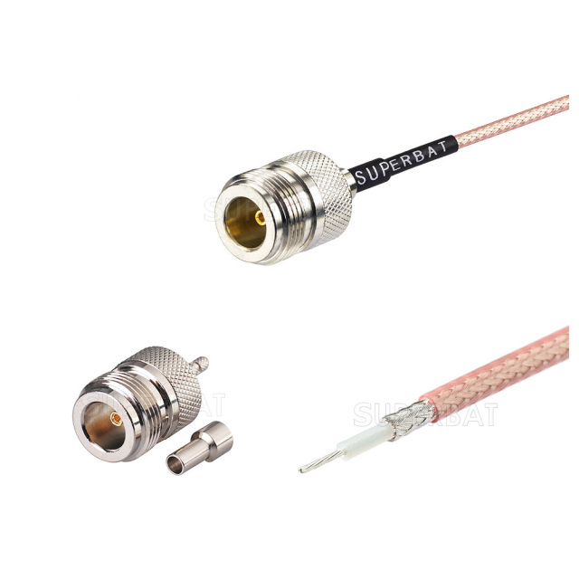 N jack straight Pigtail Cable RG316for wireless router Wholesale Customized RF