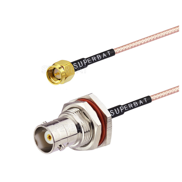 RF Coax SMA Male to BNC Female Connector Pigtail RG316 Extension Cable Ham Radio Antenna Adapter Wire Assembly for Baofeng Wouxun Icom Yaesu