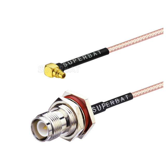 RP-TNC Female jack to MMCX RA male RF Pigtail Jumper Cable RG316 for HF/UHF RFID Reader Module
