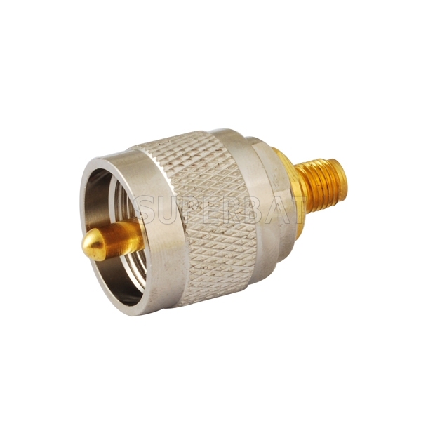 RF Coaxial Coax Handheld Radio Antenna Adapter SMA Female to UHF Male PL-259 Straight Connector Adaptor for Baofeng UV 5R  QUANSHENG TYT