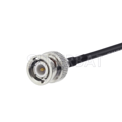 RF coaxial BNC Male to NMO mount Coax Connector Pigtail Jumper RG58 Extension Cable -Truck Antenna Adapter Cable Assembly