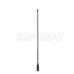 Whip Antenna 15.6"  VHF/UHF (144/430Mhz) SMA Female for AnyTone BaoFeng Yaesu-Radio Antenna for Wouxun  Pofung-  cb radios handheld Antenna