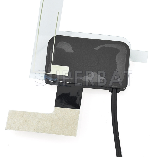 Superbat DAB DAB+ Digital Car Radio Aerial Antenna Glass Mount For Pioneer, FAKRA/SMA/MCX