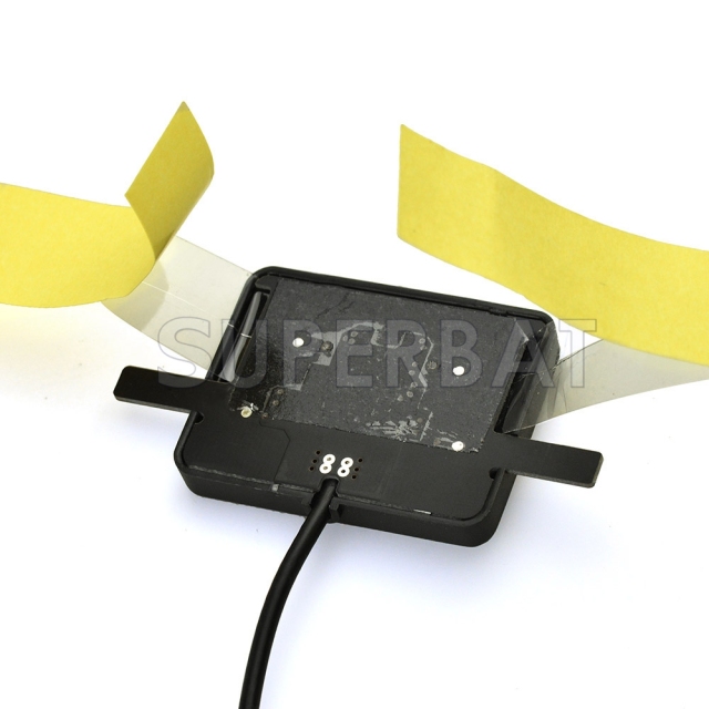 DAB car radios aerial internal glass mount of SMB connector for   DAB