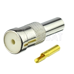 Car Radio Antenna ISO Connector 50Ohm Crimp version Female for RG58 LMR195