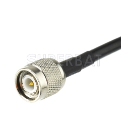 Pigtail TNC male to RP-TNC male Right Angle cable RG58 30CM