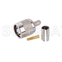 Custom RF Cable Assembly RP TNC Plug Straight  pigtail cable Using LMR-200 Coax