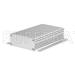 Aluminum Enclosure Case Split Body with Flange 62mm*25mm*110mm（W*H*L）