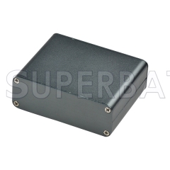 Black Color Aluminum Enclosure Case Split Body 55mm*25mm*71mm（W*H*L）