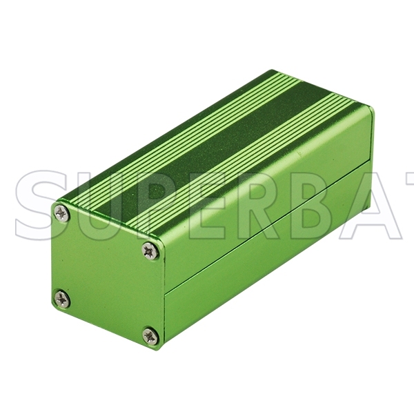 Green Color Aluminum Enclosure Case Split Body 32mm*29mm*80mm（W*H*L）