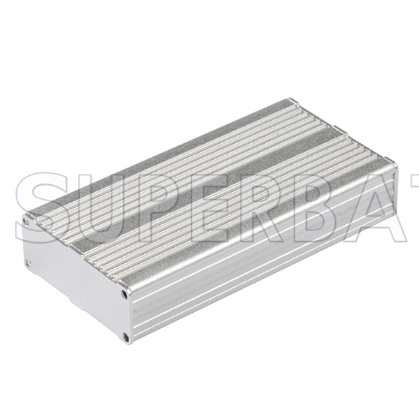 Aluminum Enclosure Case Tube 52mm*19.6mm*100mm（W*H*L）
