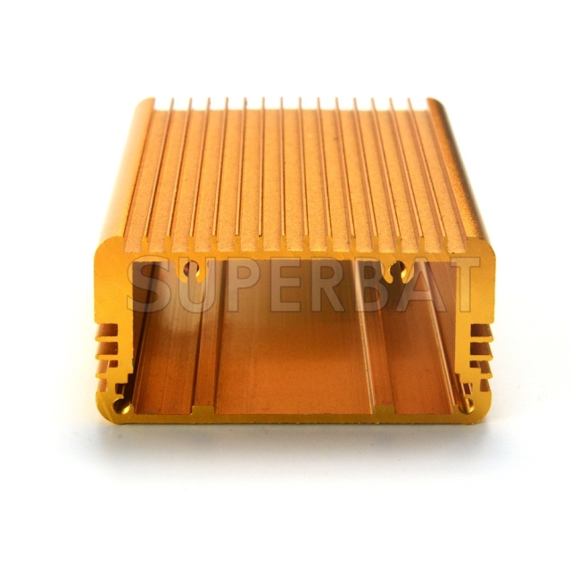 Aluminum Enclosure Tube Flanged 70mm*35mm*110mm (W*H*L)