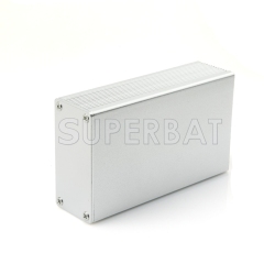 Aluminum Enclosure Tube Flanged 66mm*32mm*110mm (W*H*L)
