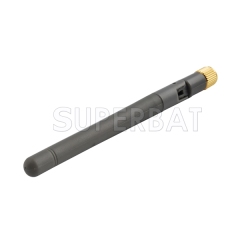 5.8GHz 3dBi Omni WIFI Antenna RP-SMA male Tilt & swivel for wireless router Gray