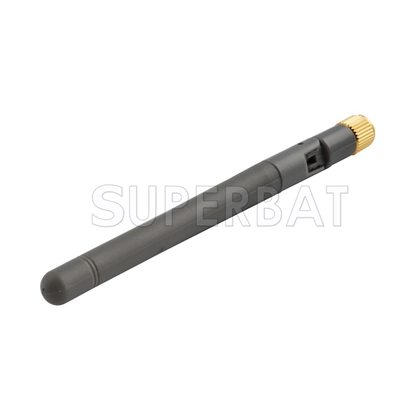5.8GHz 3dBi Omni WIFI Antenna RP-SMA male Tilt & swivel for wireless router Gray