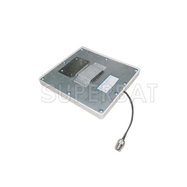 800-2500MHz 7dBi Indoor Outdoor Panel Antenna Wall Mounting N Jack