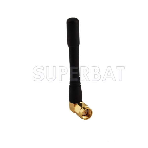 SMA Male Right Angle 6cm GSM GPRS 900/1800 MHz Antenna New