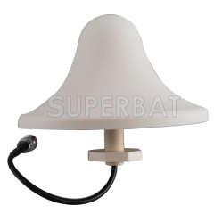 800-2500MHz GSM/GPRS/EDGE/UMTS/HSPA/CDMA/3G Ceiling Antenna 3dBi