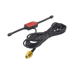 New Universal CMMB Patch Aerial Glass Mount Antenna 433Mhz SMA Jack BulkHead Connector