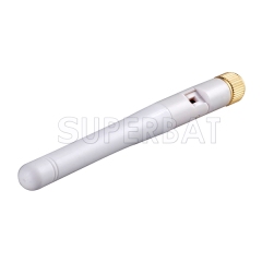 2.4GHz 3dBi Omni WIFI Antenna RP-SMA male plug for wireless router D-Link white