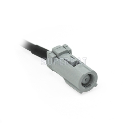 Superbat Gray AVIC GPS Antenna Aerial Connector Cable for Pioneer GPS Navigation Receiver