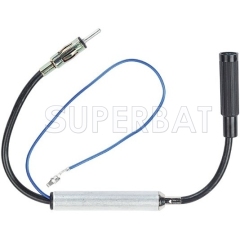 Superbat FAKRA A male for Audi Radio Antenna Adaptor Fakra Wire black