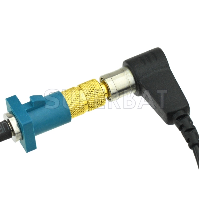 Satellite Radio Fakra SMB Male to Female Antenna Adapter Connector for Satellite Sirius XM Radio