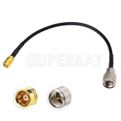 Car Satellite Radio Antenna Adapter Cable RG174 cable with type SMB female to mini-UHF male connector for sirius xm Satellite Pioneer Belkin