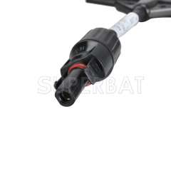 MC4 X Male To Three Female Solar Panel Cable Branch Connectors