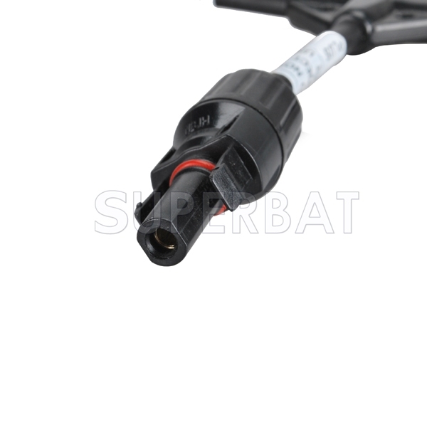 MC4 X Male To Three Female Solar Panel Cable Branch Connectors