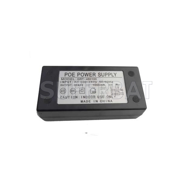 POE Power over Ethernet Power Supply Injector 48V 1000MA