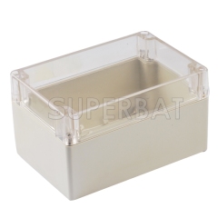 160x110x90 Waterproof Clear Cover Plastic Electronic Project Box Enclosure Case