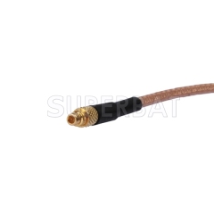 MMCX Male Straight to BNC Male Straight Pigtail Cable RG-316 Coax Cable Assembly