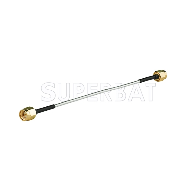 SMA Male to SMA Male 6GHz RF Cable Assembly Pigtail Cable RG405 Semi-Flexible