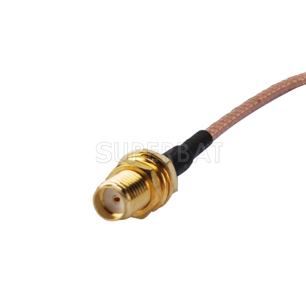 Fakra C female to SMA female nut RF coaxial cable adapter RG316 for GPS Telematics or Navi